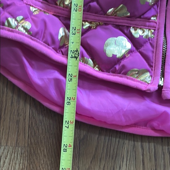 Simply Southern Pink Vest with Gold Elephant Accents NWOT size Large - Picture 11 of 13